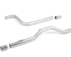 Milltek Particulate Filter-back GPF/OPF Non-Resonated ST Style Twin GT-90 Polished Trims Ford Fiesta 2019-2023