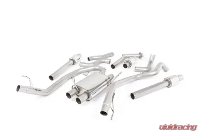 Milltek Cat-Back GT-Polished Trims Ford F150 Raptor 3.5 V6 EcoBoost Supercrew 2018-2023 - SSXFD317