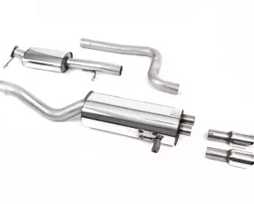 Milltek Cat-Back Resonated (quieter) Polished Tips Fiesta Mk7 ST 1.6 EcoBoost 2014-2023
