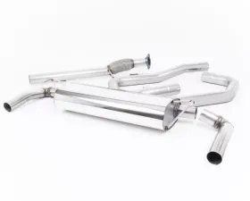 Milltek Cat-Back Non-Resonated (Louder) Polished GT-115 Trims Hyundai i30 N 2.0 T-GDi 2017-2018
