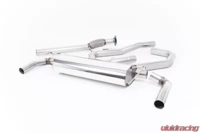Milltek Cat-Back Non-Resonated (Louder) Burnt Titanium GT-115 Trims Hyundai i30 N 2.0 T-GDi 2017-2018 - SSXHY136