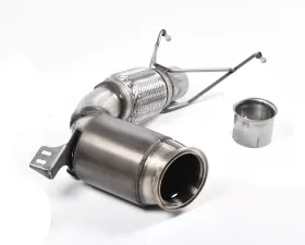 Milltek Large Bore Downpipe Hi-Flow Sports Catalyst Mini Cooper S 2.0 2014-2023