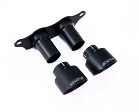 Milltek Tips GT-100 Cerakote Black Trims Porsche 991.2 GT3 2020+