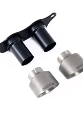 Milltek Tips GT-100 Brushed Titanium Trims Porsche 991.2 GT3 2020+                                     - SSXPO133 - Image 2