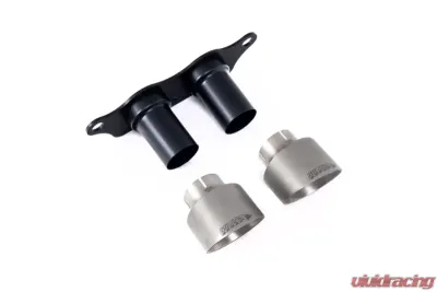 Milltek Tips GT-100 Brushed Titanium Trims Porsche 991.2 GT3 2020+ - SSXPO133