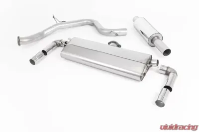 Milltek Cat-Back GPF/OPF Road+ Polished Ovals Seat Leon Cupra 300 2.0 TSI 2018-2019 - SSXSE215