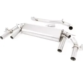 Milltek Cat-Back GPF/OPF Non-Resonated GT-100 Titanium Trims Seat Ateca Cupra 300 4Drive 2019-2023