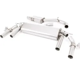 Milltek Cat-Back GPF/OPF Resonated GT-100 Polished Trims Seat Ateca Cupra 300 4Drive 2019-2023