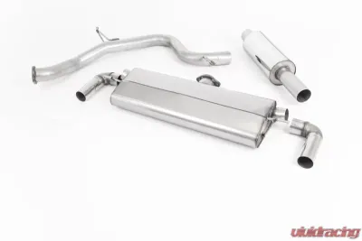 Milltek Cat-Back GPF/OPF Resonated Dual Polished Oval Seat Leon Cupra 290 2019-2020 - SSXSE230