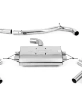 Milltek Cat-Back GPF/OPF Non-Resonated GT-100 Brushed Titanium Trims Seat Cupra Formentor 2021-2023                                     - SSXSE254 - Image 2