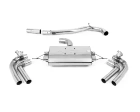 Milltek Cat-Back GPF/OPF Non-Resonated GT-100 Burnt Titanium Trims Seat Cupra Formentor 2021-2023