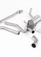 Milltek Cat-Back Non-Res (Louder) GT-115 Titanium Trims Suzuki Swift Sport 1.4 BoosterJet 2017-2023                                     - SSXSZ10 - Image 2