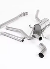 Milltek Cat-Back Non-Res (Louder) GT-115 Burnt Titanium Trims Suzuki Swift Sport 1.4 BoosterJet 2017-2023                                     - SSXSZ11 - Image 2