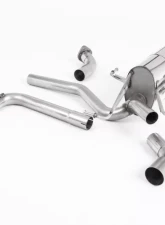 Milltek Front Pipe Axel Back System GT-115 Cerakote Black Trims Suzuki Swift Sport 1.4 BoosterJet 2017-2023                                     - SSXSZ5 - Image 2