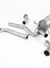 Milltek Front Pipe Axel Back System GT-115 Burnt Titanium Trims Suzuki Swift Sport 1.4 BoosterJet 2017-2023                                     - SSXSZ7 - Image 2