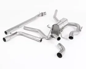 Milltek Cat-Back Non-Res (Louder) GT-115 Polished Trims Suzuki Swift Sport 1.4 BoosterJet 2017-2023