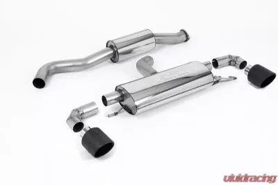 Milltek Cat-Back OPF/GPF Resonated Jet-115 Carbon Trims Toyota Yaris 1.6T 2020-2023 - SSXTY126