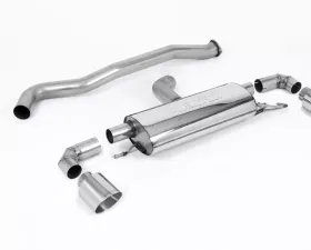 Milltek Cat-Back OPF/GPF Non-Resonated GT-115 Polished Trims Toyota Yaris 1.6T 2020-2023