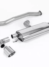 Milltek Cat-Back OPF/GPF Non-Resonated GT-115 Polished Trims Toyota Yaris 1.6T 2020-2023                                     - SSXTY127 - Image 2