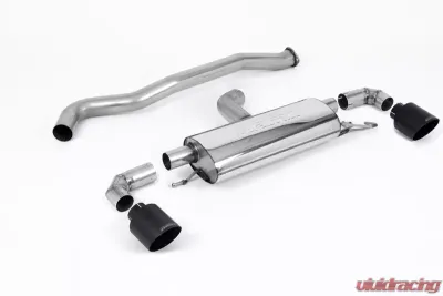 Milltek Cat-Back OPF/GPF Non-Resonated GT-115 Cerakote Black Trims Toyota Yaris 1.6T 2020-2023 - SSXTY128