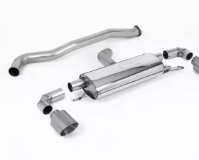 Milltek Cat-Back OPF/GPF Non-Resonated GT-115 Titanium Trims Toyota Yaris 1.6T 2020-2023