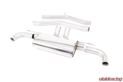 Milltek GPF/OPF Particulate Filter-Back System GT-115 Polished Trims Toyota Supra A90 2.0 Turbo B48 2020-2024 - SSXTY139