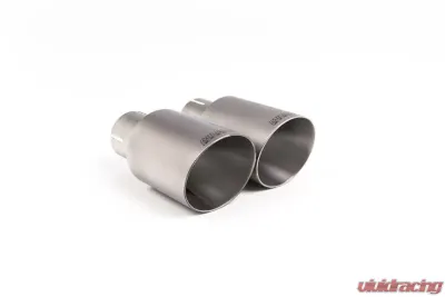 Milltek Cat-Back Non-Resonated GTD Twin Outlet Style Titanium Trims Volkswagen Golf Mk7.5 | R-Line 2017-2021 - SSXVW520
