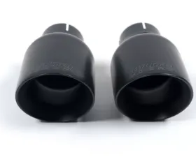 Milltek Cat-Back Non-Resonated GTD Dual Outlet Style Cerakote Black Trims Volkswagen Golf Mk7.5 | R-Line 2017-2021