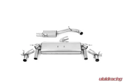 Milltek Cat-Back Burnt Titanium GT-100 Tips Volkswagen T-Roc R 2.0TSI 300ps 2019-2023 - SSXVW595