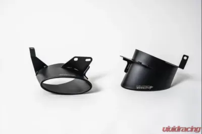 Milltek Front-Pipe Back Valved Exhaust with Cerakote Black Oval Tips Audi RS6 | RS7 C8 2019-2025 - SSXAU863
