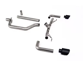 Milltek 80mm OPF/GPF Cat-Back Exhaust System w/ Ceratoke Tips Volkswagen Golf Mk8 2021+