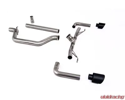 Milltek 80mm OPF/GPF Cat-Back Exhaust System w/ Ceratoke Tips Volkswagen Golf Mk8 2021+ - SSXVW679