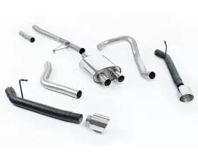 Milltek Rear Exit Cat-Back w/ GT-115 Polished Tips Jeep Gladiator 3.6 V6 2020-2023
