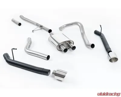 Milltek Rear Exit Cat-Back w/ GT-115 Polished Tips Jeep Gladiator 3.6 V6 2020-2023 - SSXJP106