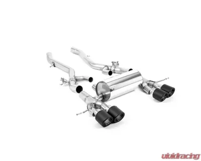 Milltek Particulate Filter Back Axle Back System with JET-115 Carbon Trims - ECE Approved BMW M4 G82|M4 2021-2023 - SSXBM1173