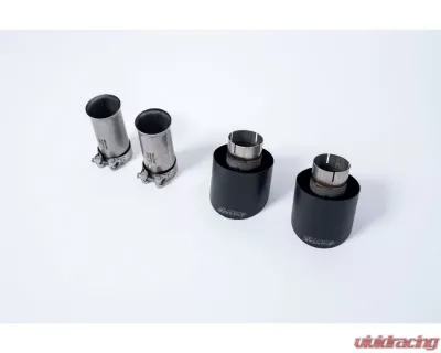 Milltek Tips Cerakote Black RAM TRX 6.2L Supercharged 2021-2024 - SSXRAM101