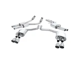 Milltek Resonated Catback w/ Titanium Tips Audi S6 4.0 TFSI C7 quattro 2012-2018