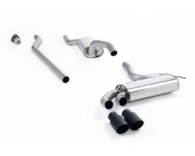 Milltek Resonated Downpipe Back Exhaust System Audi Coupe UR Quattro 20v Turbo 1989-1991