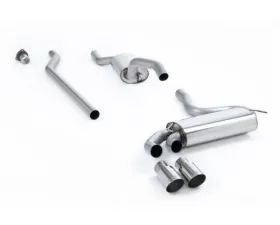 Milltek Resonated Downpipe Back Exhaust System Audi Coupe UR Quattro 20v Turbo 1989-1991