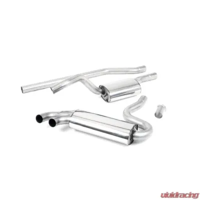 Milltek Resonated Downpipe Back Exhaust System Audi Coupe UR Quattro 20v Turbo 1989-1991 - MCXAU107