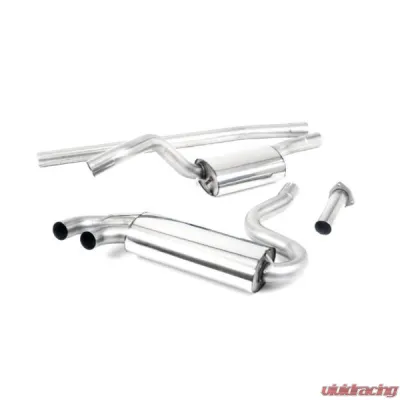 Milltek Resonated Downpipe Back Exhaust System Audi Coupe UR Quattro 10v Turbo 1981-1989 - MCXAU109