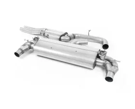 Milltek Resonated Catback Exhaust System w/ Polished Oval Tips - EC Approved Audi RS3 Sportback 400PS 8V Facelift 2017+