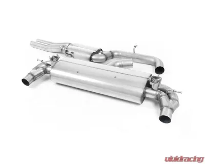 Milltek Resonated Catback Exhaust System w/ Polished Oval Tips - EC Approved Audi RS3 Sportback 400PS 8V Facelift 2017+ - SSXAU767