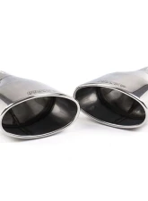 Milltek Resonated Catback Exhaust System w/ Polished Oval Tips - EC Approved Audi RS3 Sportback 400PS 8V Facelift 2017+                                     - SSXAU767 - Image 2