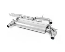 Milltek Non-Resonated Catback Exhaust System w/ Ceratoke Black Tips Audi RS3 8V Sportback 400PS (Facelift) 2017+