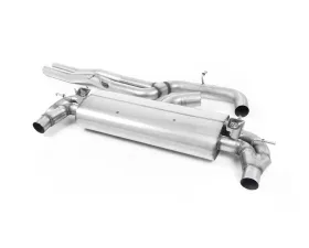 Milltek Non-Resonated Catback Exhaust System w/ Brushed Titanium Tips Audi RS3 8V Sportback 400PS (Facelift) 2017+