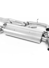 Milltek Non-Resonated Catback Exhaust System w/ Burnt Titanium Tips Audi RS3 8V Sportback 400PS (Facelift) 2017+                                     - SSXAU796 - Image 2