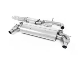 Milltek Resonated Catback Exhaust System w/ Burnt Titanium Oval Tips - EC Approved Audi RS3 Sportback 400PS 8V Facelift 2017+