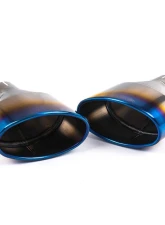 Milltek Resonated Catback Exhaust System w/ Burnt Titanium Oval Tips - EC Approved Audi RS3 Sportback 400PS 8V Facelift 2017+                                     - SSXAU798 - Image 2
