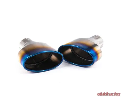 Milltek Resonated Catback Exhaust System w/ Burnt Titanium Oval Tips (EC Approved) Audi RS3 Saloon | Sedan 400PS 8V 2017+ - SSXAU802